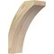 Ekena Millwork 4"W x 8"D x 12"H Thorton Rough Sawn Knee Brace, Douglas Fir BRC04X08X12THR00RDF - alternate 1
